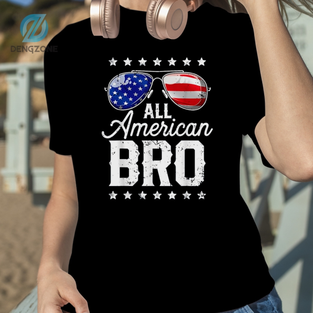 "4th of July Shirts for Men: Top Ideas and Styles" 5 All American Bro 4Th Of July Men Family Shirt