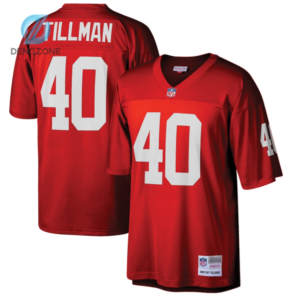 Nfl Arizona Cardinals Pat Tillman Arizona Cardinals Mitchell & Ness Big & Tall 2000 Retired Player Replica Jersey - Cardinal