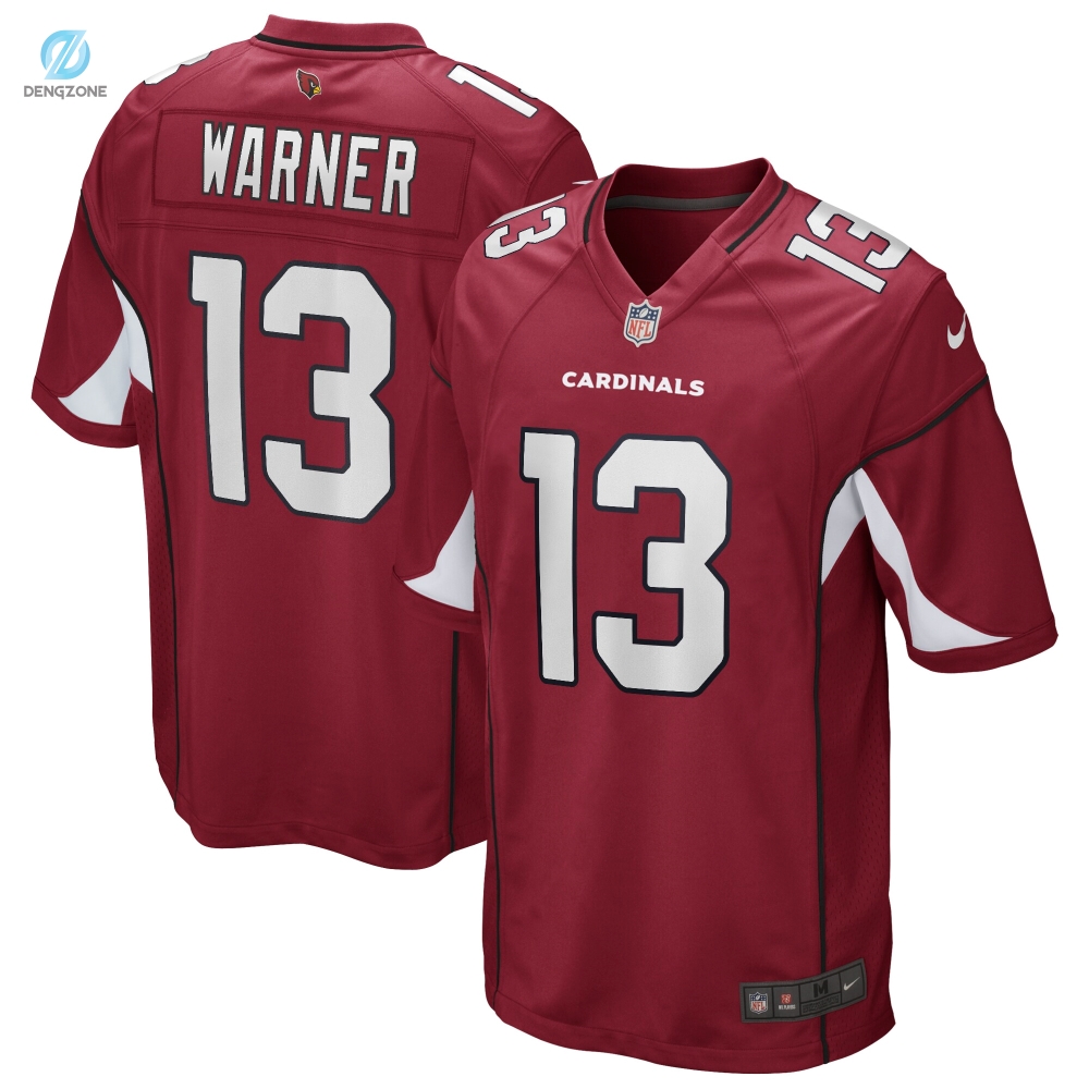 Nfl Arizona Cardinals Kurt Warner Arizona Cardinals Nike Game Retired Player Jersey - Cardinal