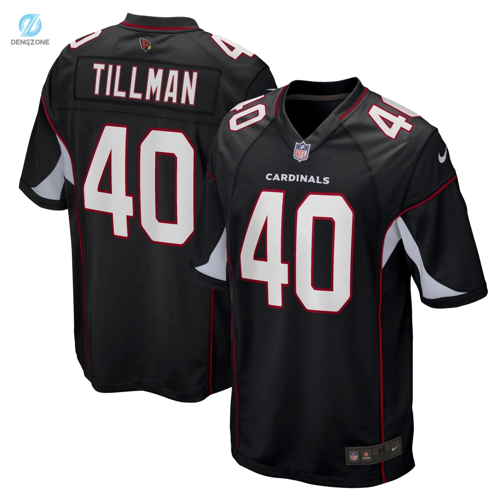 Nfl Arizona Cardinals Pat Tillman Arizona Cardinals Nike Retired Player Alternate Game Jersey - Black