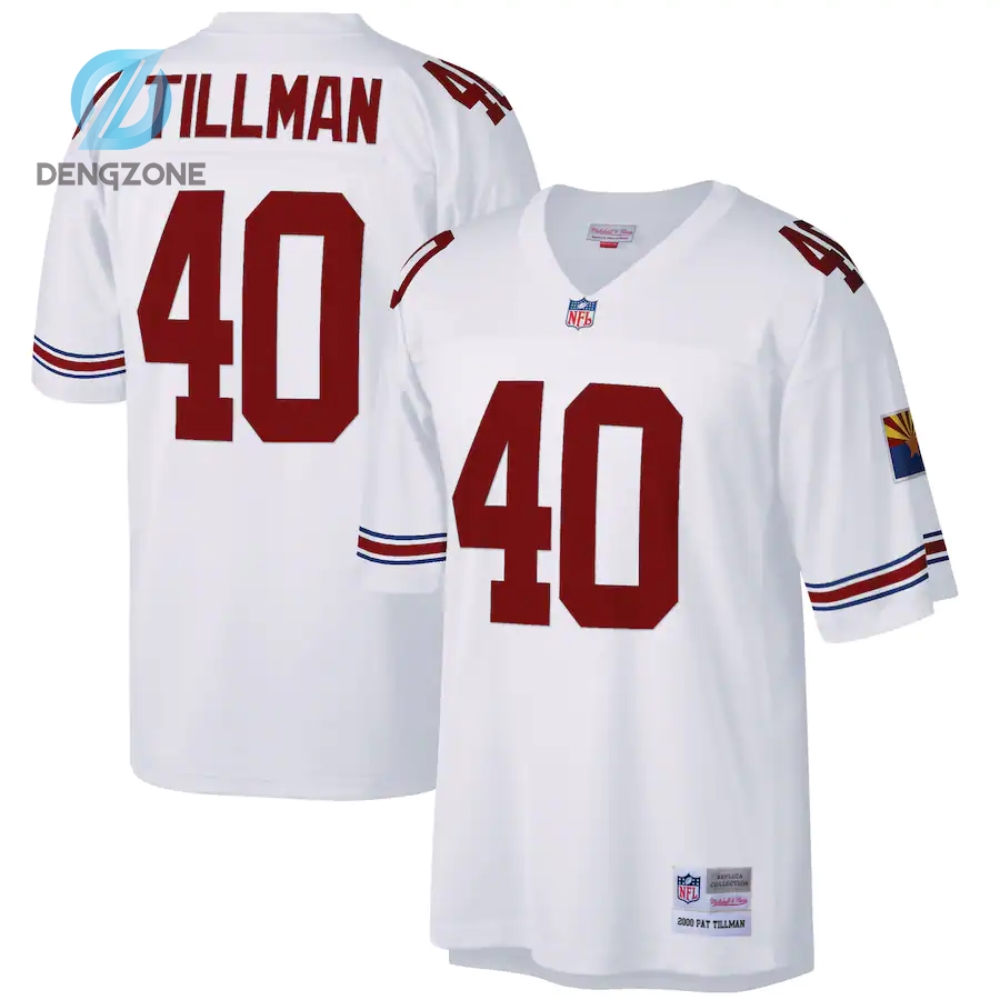 Nfl Arizona Cardinals Pat Tillman Arizona Cardinals Mitchell & Ness Big & Tall 2000 Retired Player Replica Jersey - White