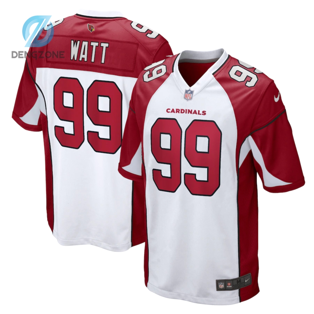 Nfl Arizona Cardinals J.J. Watt Arizona Cardinals Nike Game Jersey - White