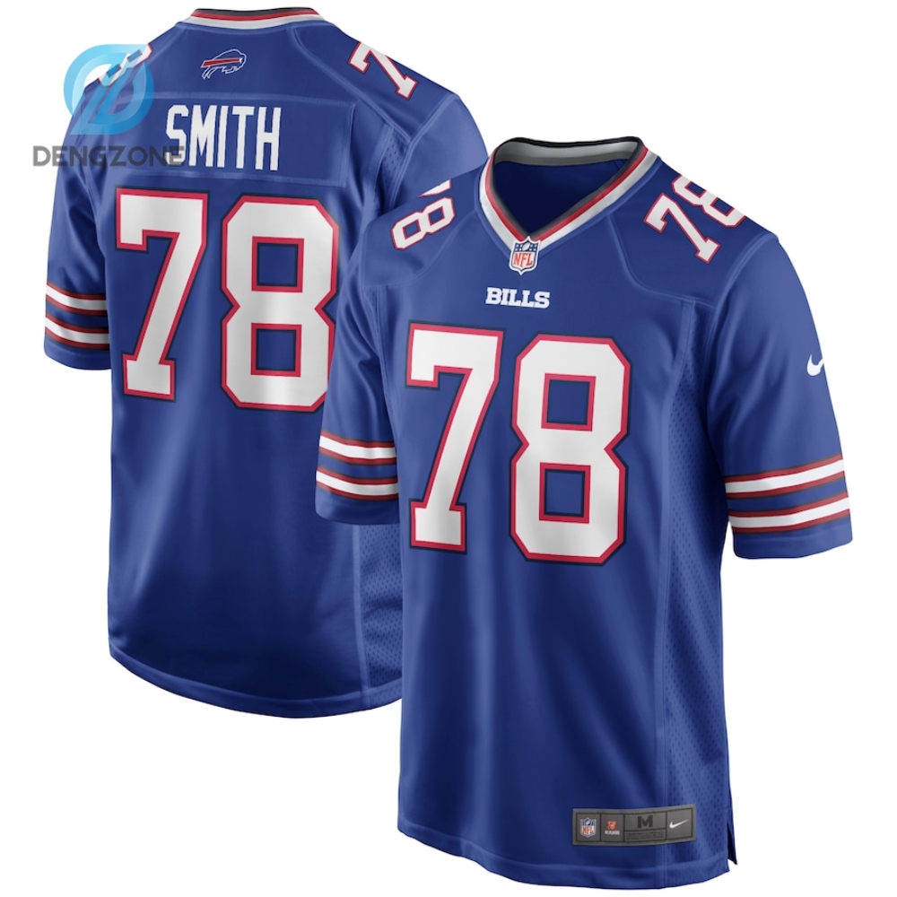 Nfl Buffalo Bills Bruce Smith Buffalo Bills Nike Game Retired Player Jersey - Royal