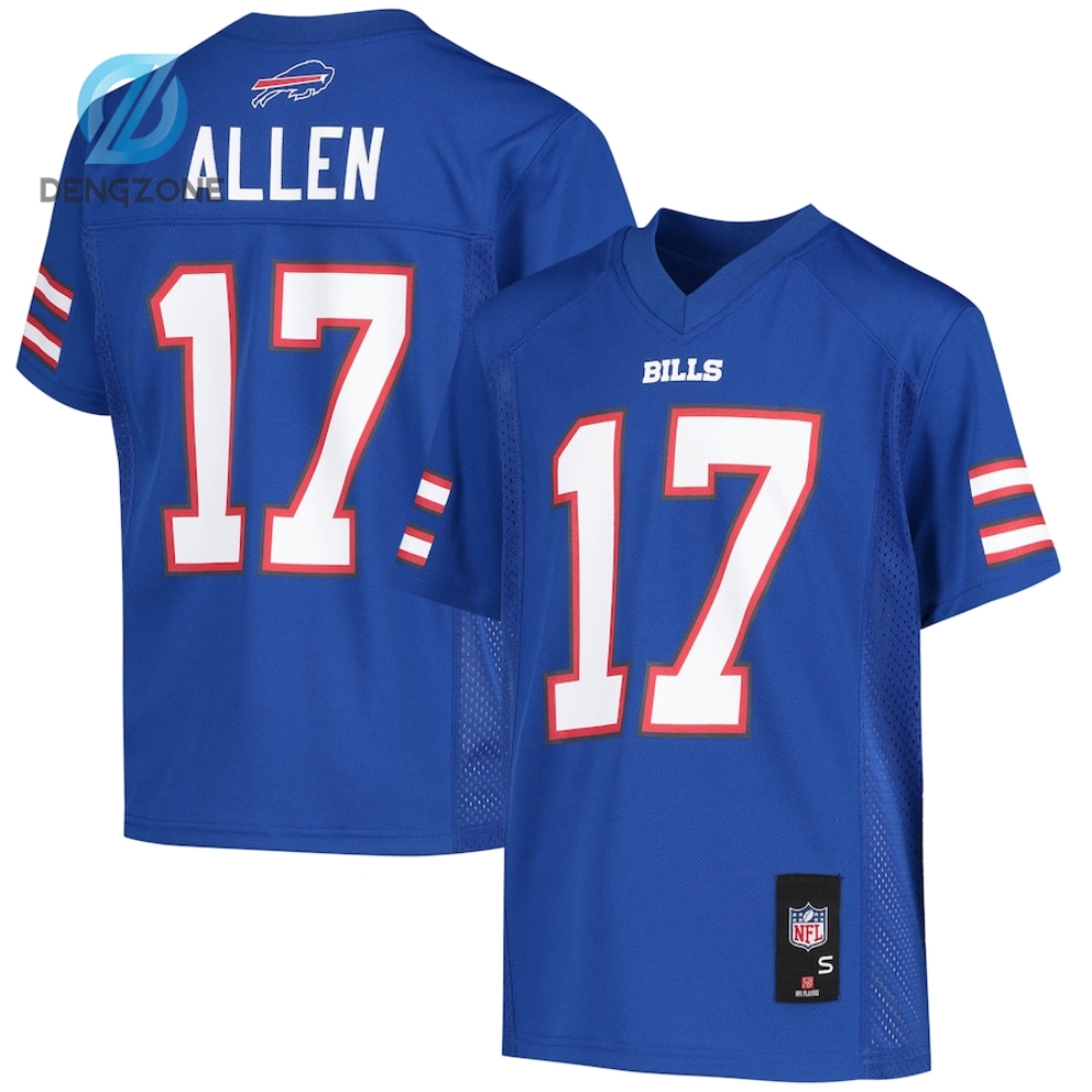 Nfl Buffalo Bills Josh Allen Buffalo Bills Youth Replica Player Jersey - Royal