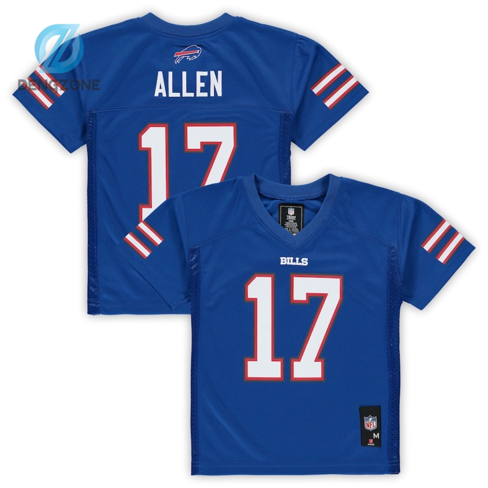 Nfl Buffalo Bills Josh Allen Buffalo Bills Preschool Replica Player Jersey - Royal