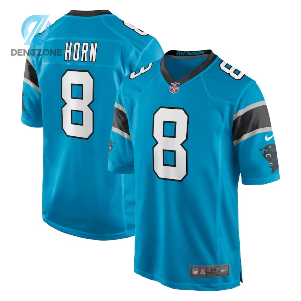 Nfl Carolina Panthers Jaycee Horn Carolina Panthers Nike Game Jersey - Blue