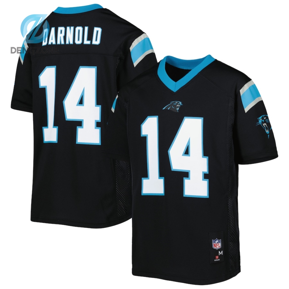 Sam Darnold Carolina Panthers Youth Replica Player Jersey - Black - Carolina Panthers - Nfl