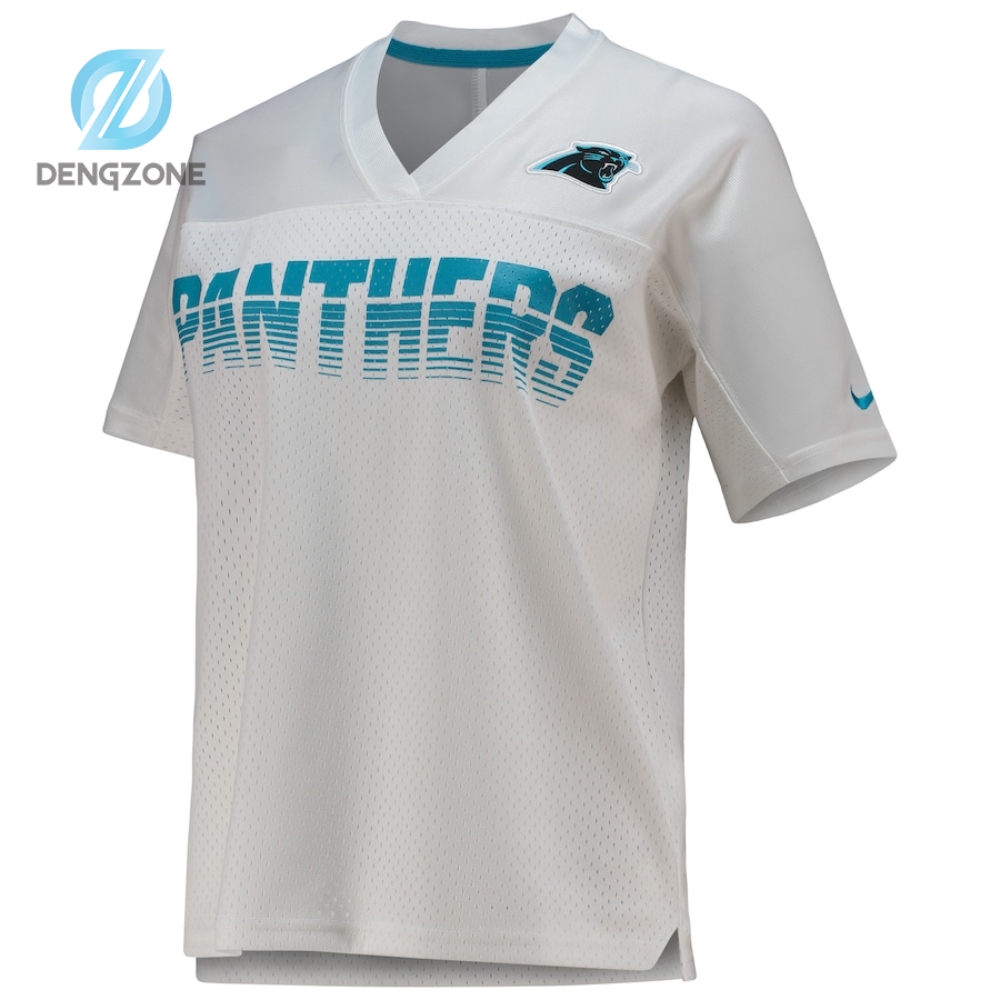 Carolina Panthers Nike Womens Fan Replica Jersey White Carolina Panthers Nfl dengzone.com 1