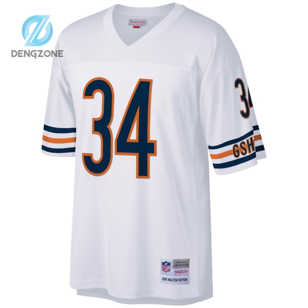 Walter Payton Chicago Bears Mitchell & Ness Legacy Replica Jersey - White  - Chicago Bears - Nfl