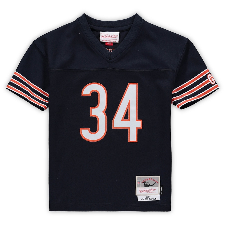 Walter Payton Chicago Bears Mitchell & Ness Male Preschool Retired Legacy Jersey - Navy  - Chicago Bears - Nfl