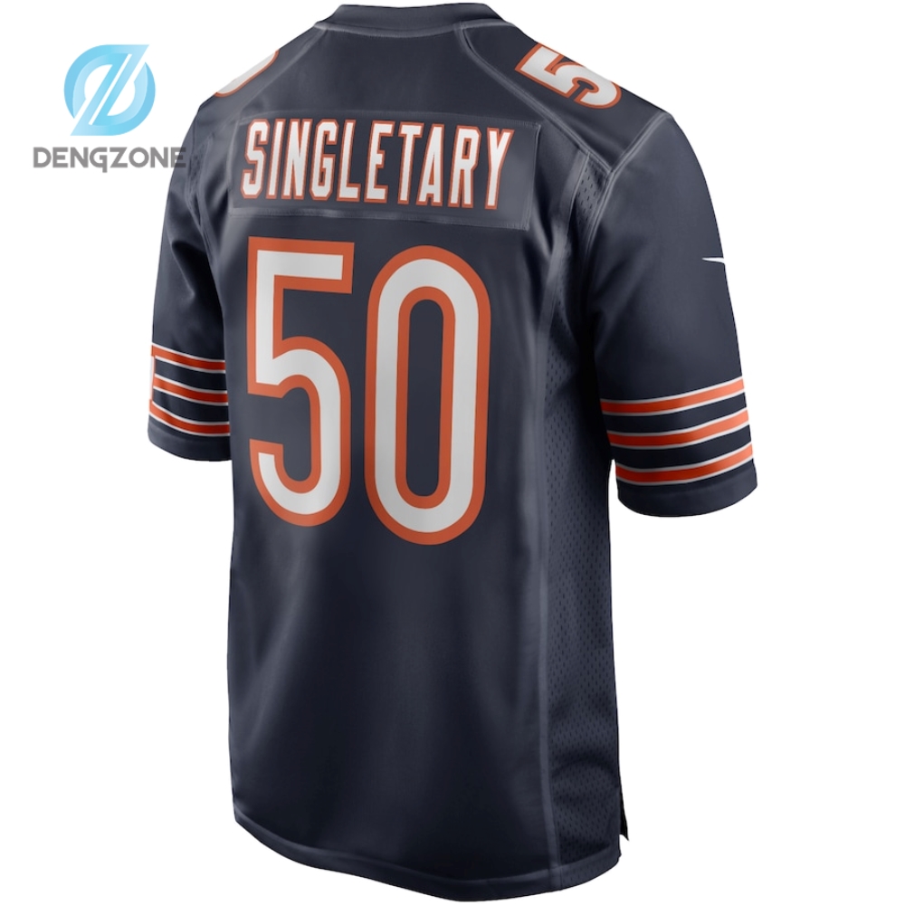 Mike Singletary Chicago Bears Nike Game Retired Player Jersey - Navy  - Chicago Bears - Nfl