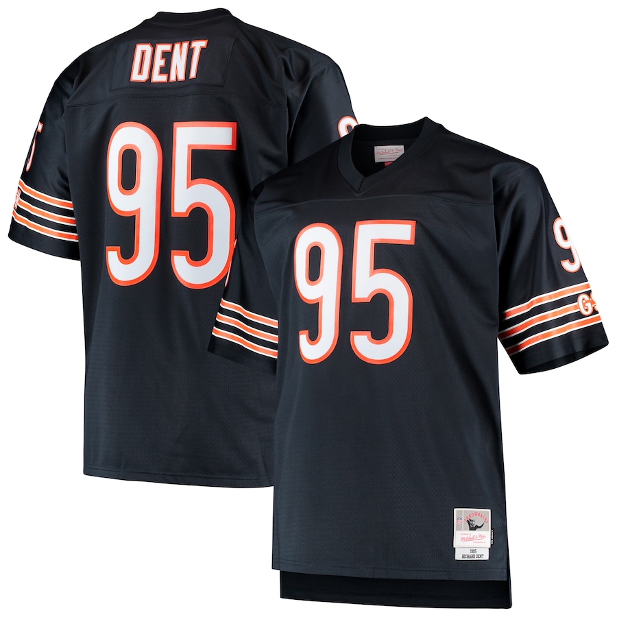 Richard Dent Chicago Bears Mitchell & Ness Big & Tall 1985 Retired Player Replica Jersey - Navy  - Chicago Bears - Nfl