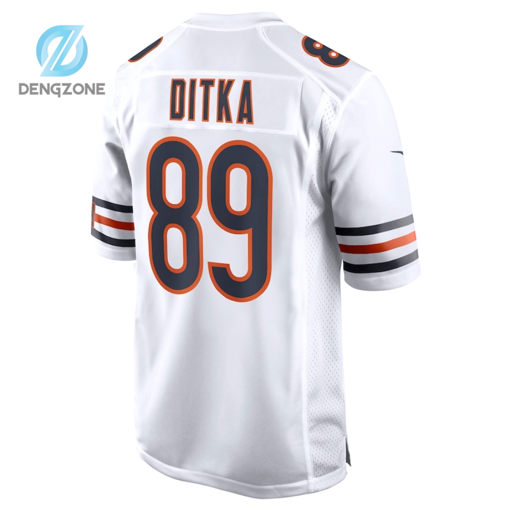 Mike Ditka Chicago Bears Nike Retired Player Game Jersey - White  - Chicago Bears - Nfl