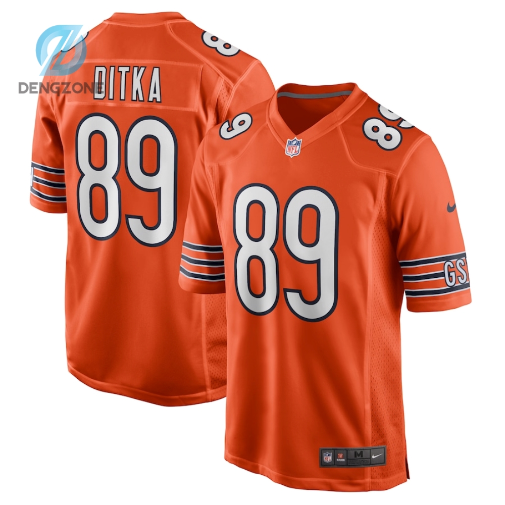 Mike Ditka Chicago Bears Nike Retired Player Jersey - Orange  - Chicago Bears - Nfl