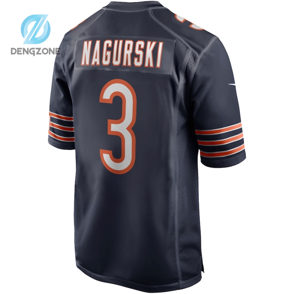 Bronko Nagurski Chicago Bears Nike Game Retired Player Jersey - Navy  - Chicago Bears - Nfl