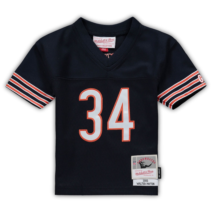 Walter Payton Chicago Bears Mitchell & Ness Infant 1985 Retired Legacy Jersey - Navy  - Chicago Bears - Nfl