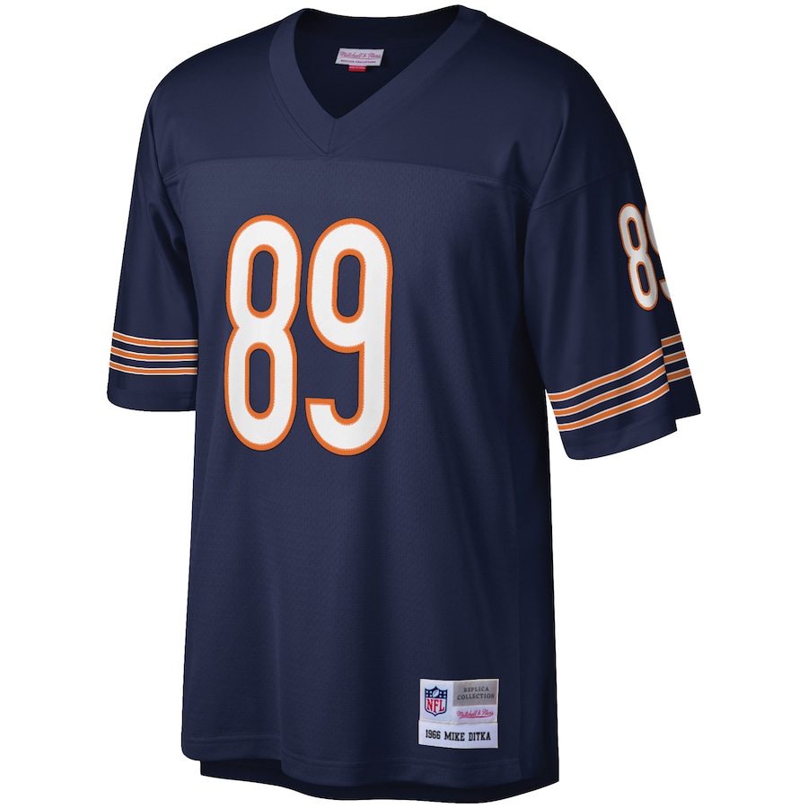 Mike Ditka Chicago Bears Mitchell & Ness Retired Player Legacy Replica Jersey - Navy  - Chicago Bears - Nfl