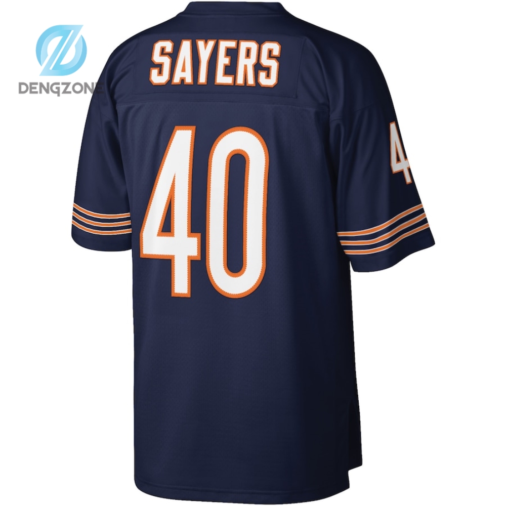 Gale Sayers Chicago Bears Mitchell & Ness Legacy Replica Jersey - Navy  - Chicago Bears - Nfl