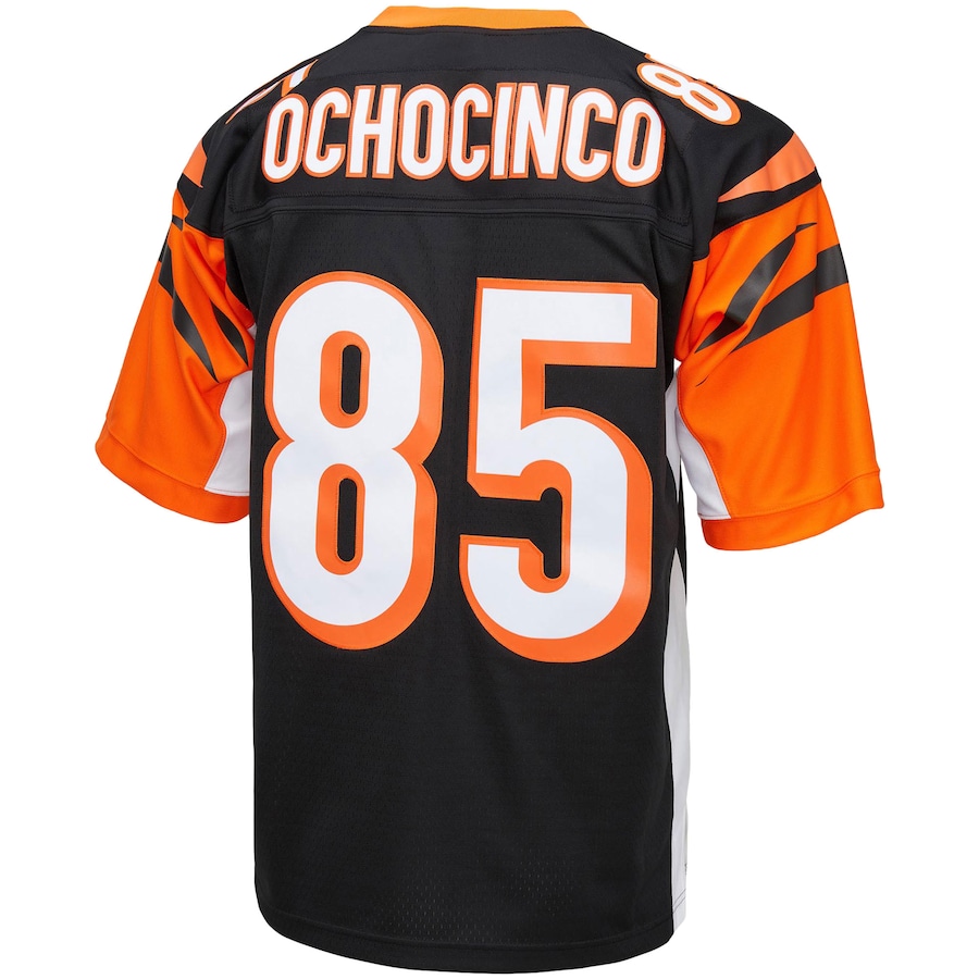 Chad Ochocinco Cincinnati Bengals Mitchell  Ness Big  Tall 2009 Retired Player Replica Jersey  Black   Cincinnati Bengals  Nfl