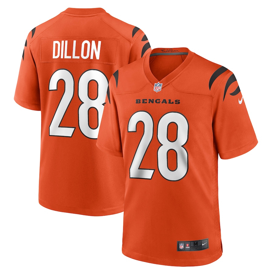 Corey Dillon Cincinnati Bengals Nike Retired Player Alternate Game Jersey  Orange   Cincinnati Bengals  Nfl