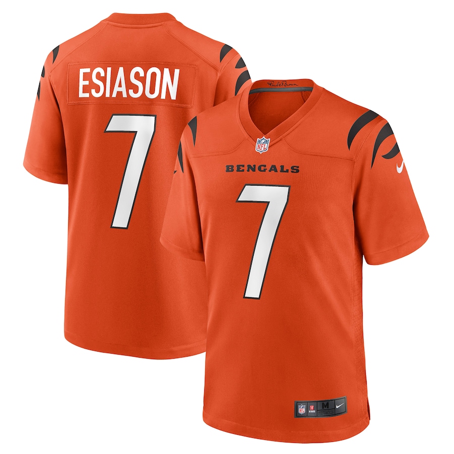 Boomer Esiason Cincinnati Bengals Nike Retired Player Alternate Game Jersey  Orange   Cincinnati Bengals  Nfl