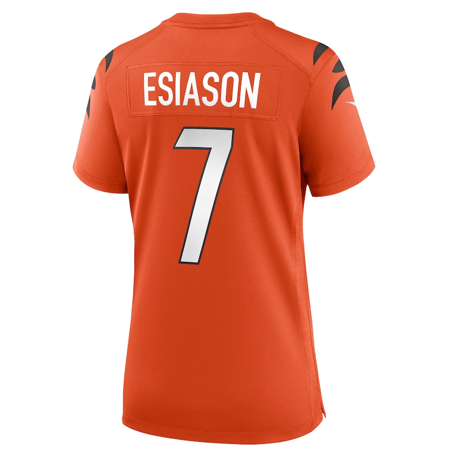 Boomer Esiason Cincinnati Bengals Nike Womens Retired Game Jersey  Orange   Cincinnati Bengals  Nfl