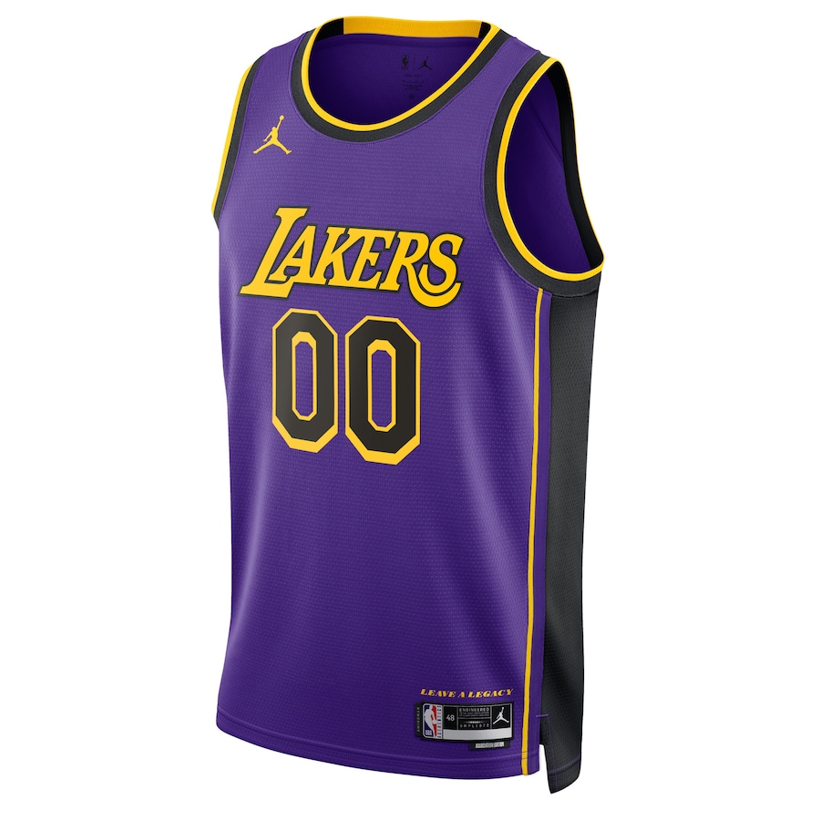 Los Angeles Lakers Jordan Brand Unisex 202223 Swingman Custom Jersey  Statement Edition  Purple