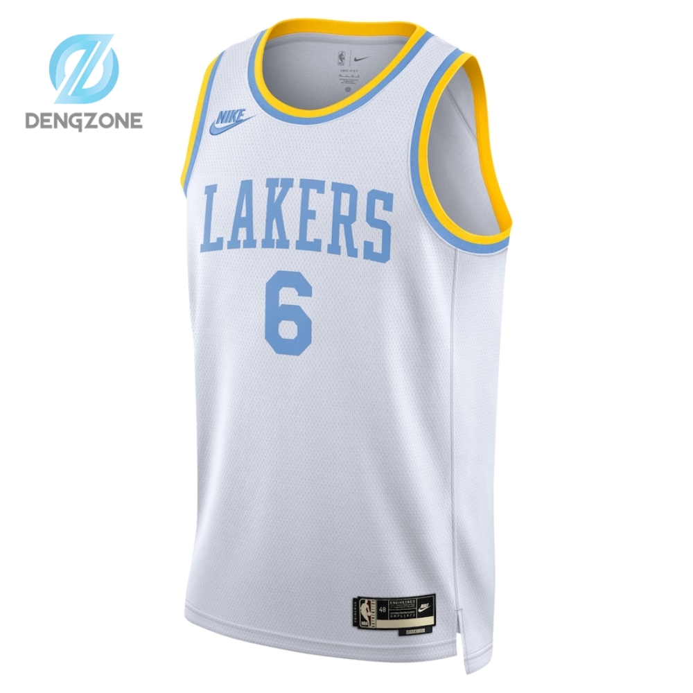 Lebron James Los Angeles Lakers Nike Swingman Jersey  Classic Edition  White