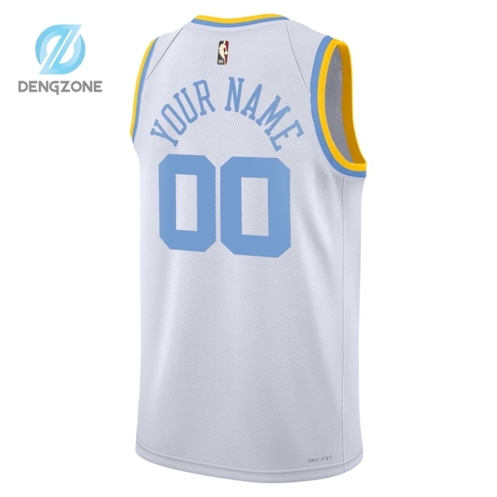 Los Angeles Lakers Nike Unisex 202223 Custom Swingman Jersey  Classic Edition  White