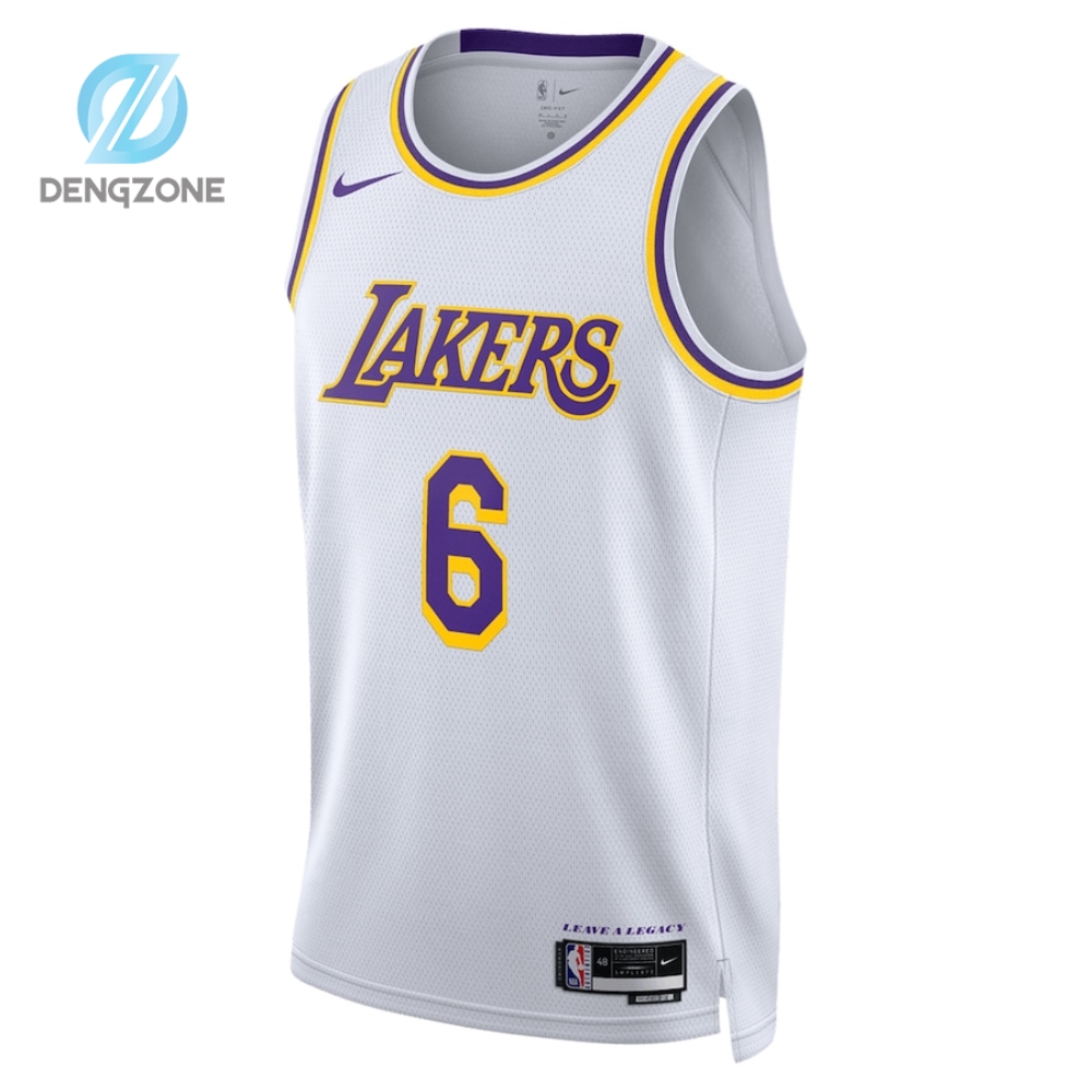 Lebron James Los Angeles Lakers Nike Unisex Swingman Jersey  Association Edition  White