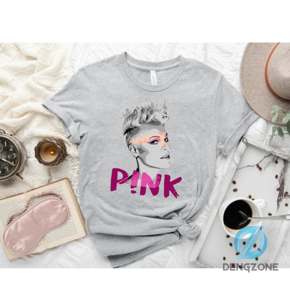 P!Nk Pink Singer Summer Carnival 2023 Tour T-Shirt, Trust Fall Album ...