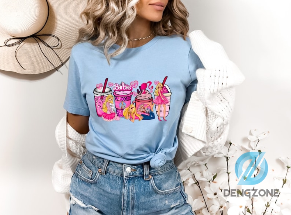 Barbie Coffee Shirt Merch Barbie Shirt Come On Barbie Lets Go Party Shirt Barbie Lover Shirt Barbie Movie Shirt Barbie Gift Birthday Gift dengzone.com 1