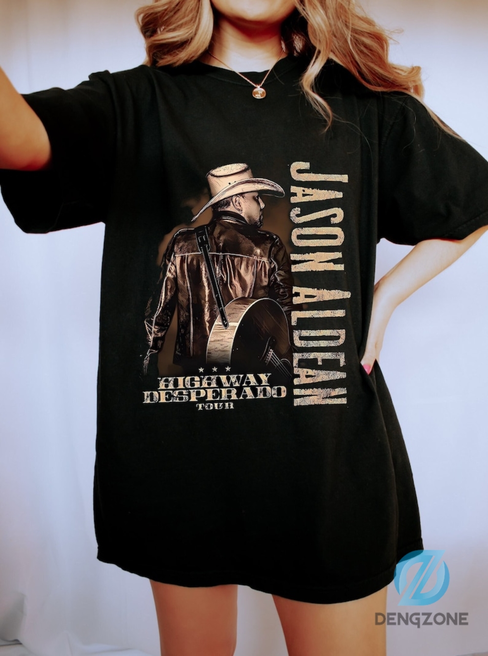 Original Jason Aldean Shirt Retro Jason Aldean Highway Desperado Tour Unisex Tshirt Stand Jason Aldean