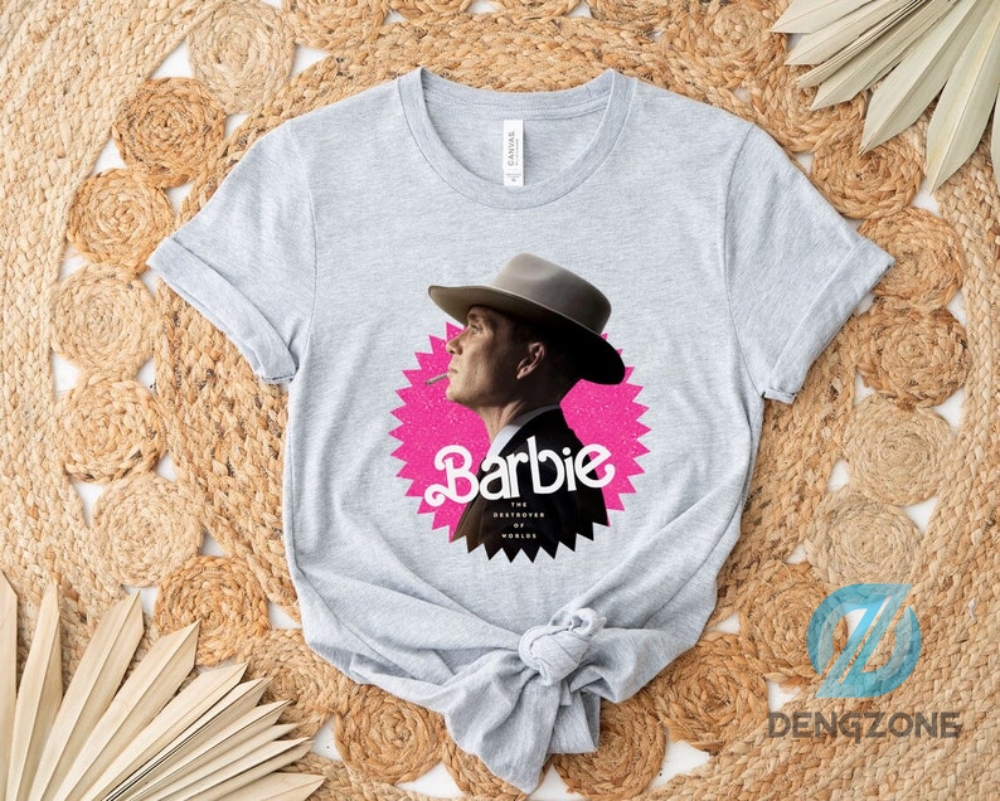 Trendy Barbenheimer Shirt Trendy Shirt Movie Shirt Funny Movie Tee Barbie Shirt Oppenheimer Movie 2023 Shirt