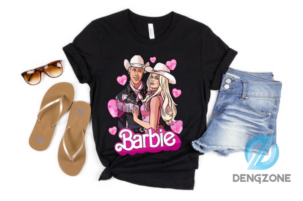 Couple Barbie And Ken Love Barbie Movie 2023 Shirt For Men Women Barbie And Ken Love Shirt Barbie And Ken Tee Barbie And Ken 2023