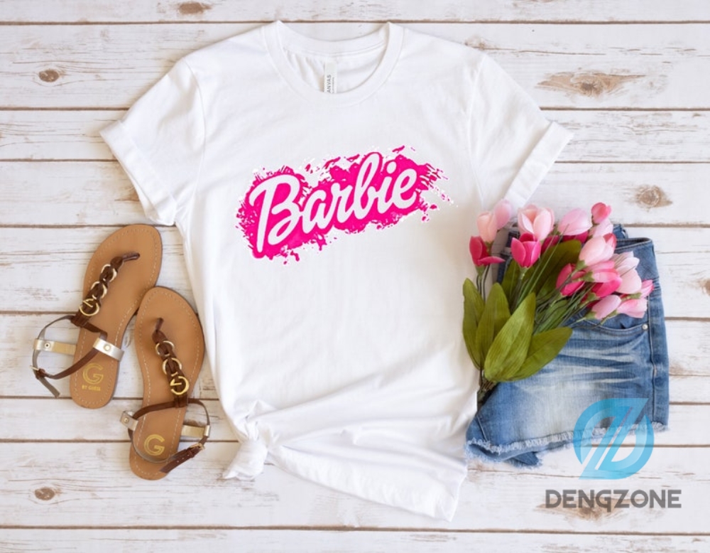 Lovely Barbie Shirt 2023 Barbie Tshirt Cute Barbie Shirt For Girl Barbie Girl 2023 Tee