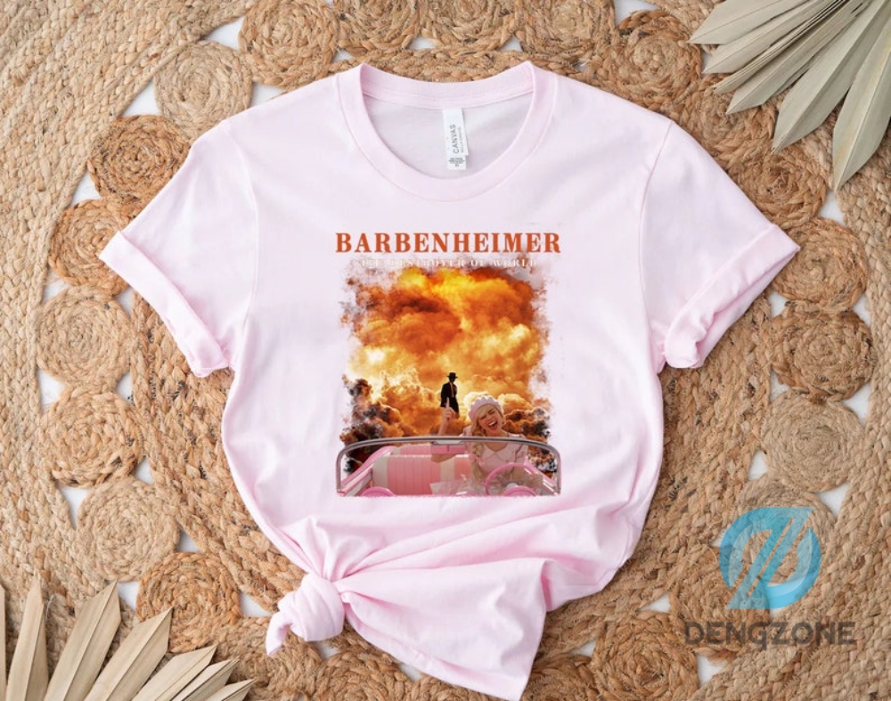 Barbenheimer Shirt Barbie And Oppenheimer T Shirt Funny And Cute Graphic Teefunny Movie Shirt Party Shirt Birthday Shirt Vintage Shirt