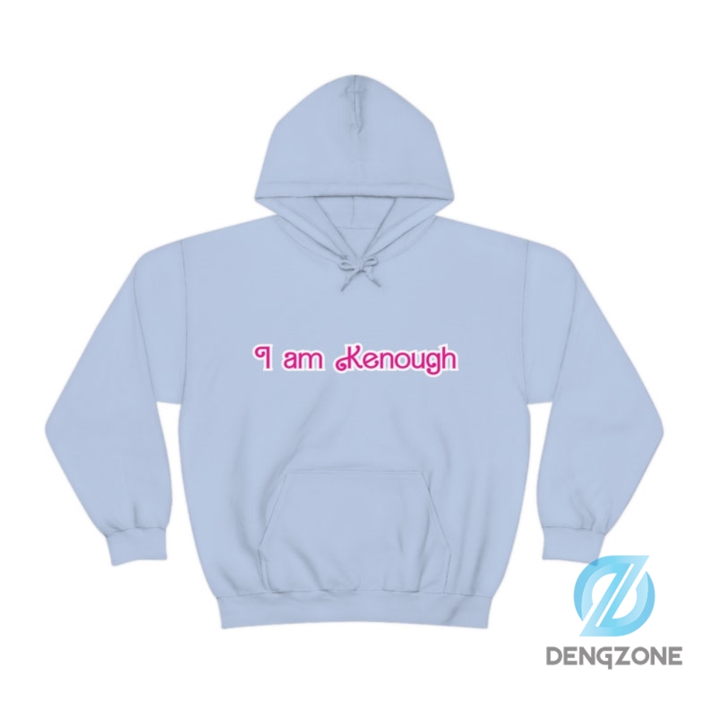 Adult Kid Barbie  Ken I Am Kenough Unisex Heavy Blended Hoodie Shirt