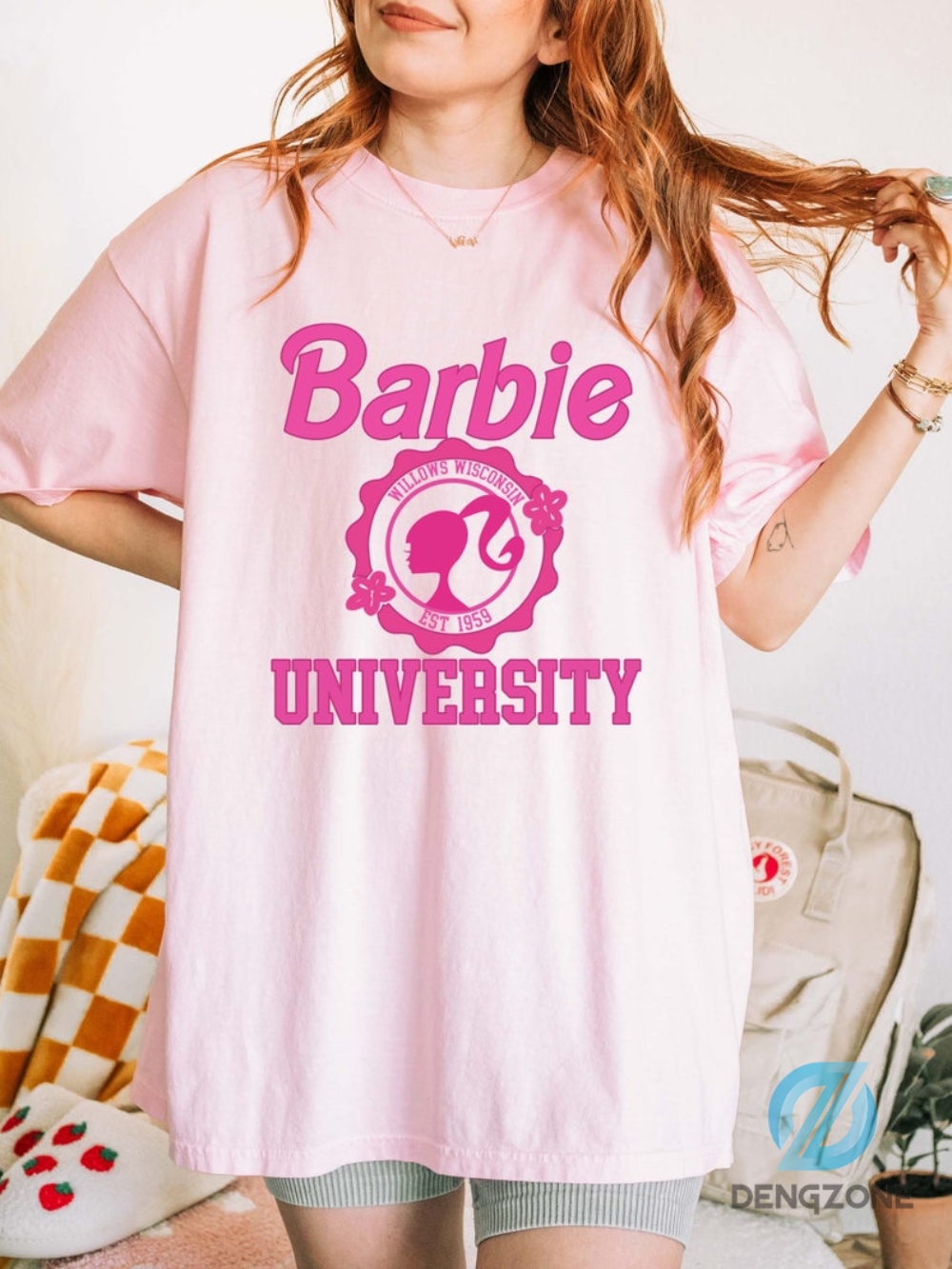 Barbie University Shirt Gift Barbie Shirt Birthday Party Shirt Doll Baby Girl Birthday Shirt