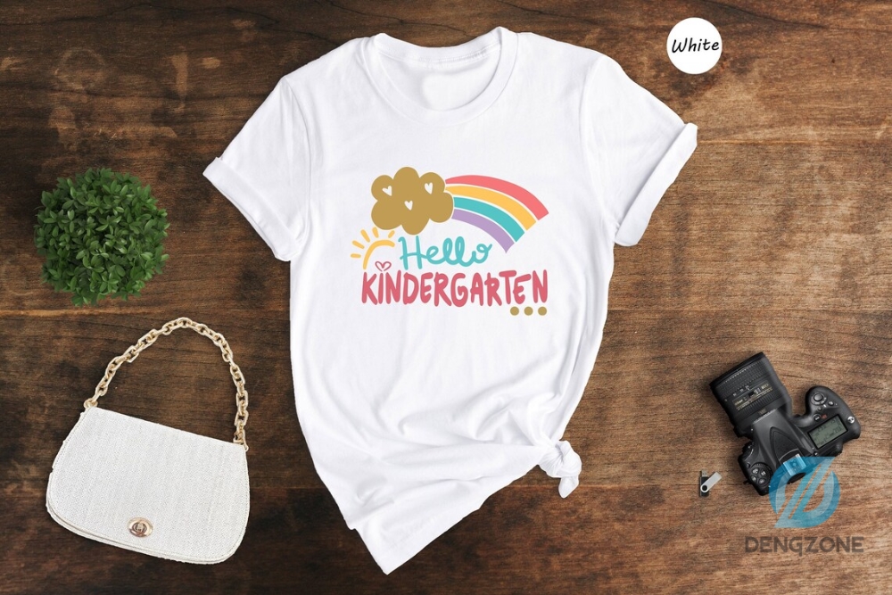 Hello Kindergarten Shirt Sweatshirt Cute Teacher Shirt Back To School Shirt For Kids Back To School Outfit Gift For Teachers