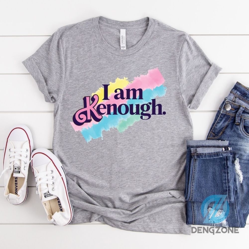 Tie Dye I Am Kenough Shirt Hoodie I Am Kenough Shirt I Am Kenough Tee Tie Dye Ken Shirt Kenough Tee Barbi Movie I Am Enough Shirt