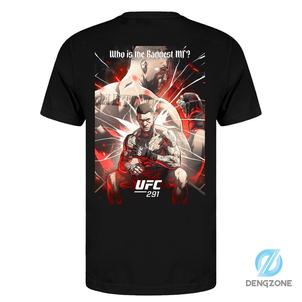 Unisex Ufc 291 Artist Series Shirt 2 Sides Ufc 291 Tee Ufc 291 Shirt Hoodie Sweatshirt