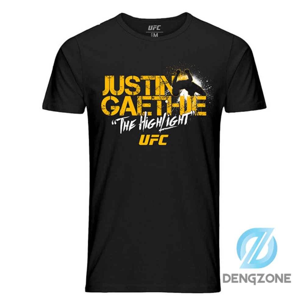 Ufc 291 Justin Gaethje The Highlight Gaethje Silhouette Shirt For Men Women