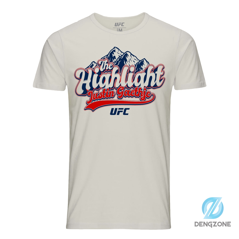 Unisex Ufc 291 Justin Gaethje  The Highlight Shirt