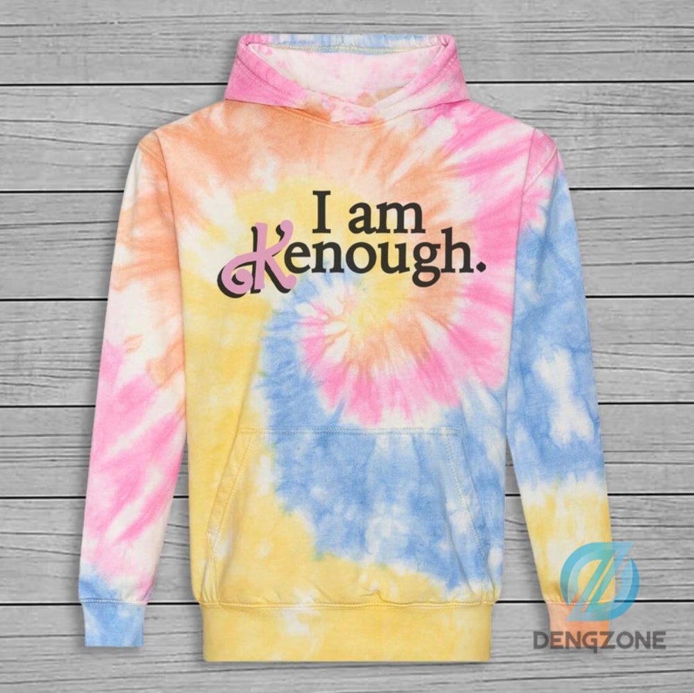 3D Style I Am Kenough Hoodie Barbie Movie I Am Enough 3D All Over Printed Shirt Hoodie Barbie Movie Barbi Movie Ken Shirt Barbie Shirt