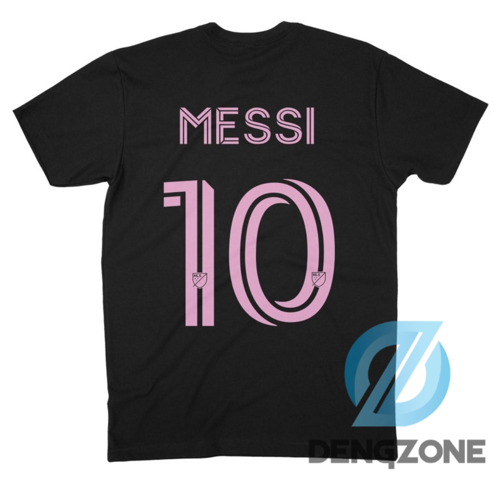 Miami Leo Messi Intro Shirt 2 Sides Lionel Messi Tshirt Miami Messi Introduction Shirt Messi Shirt