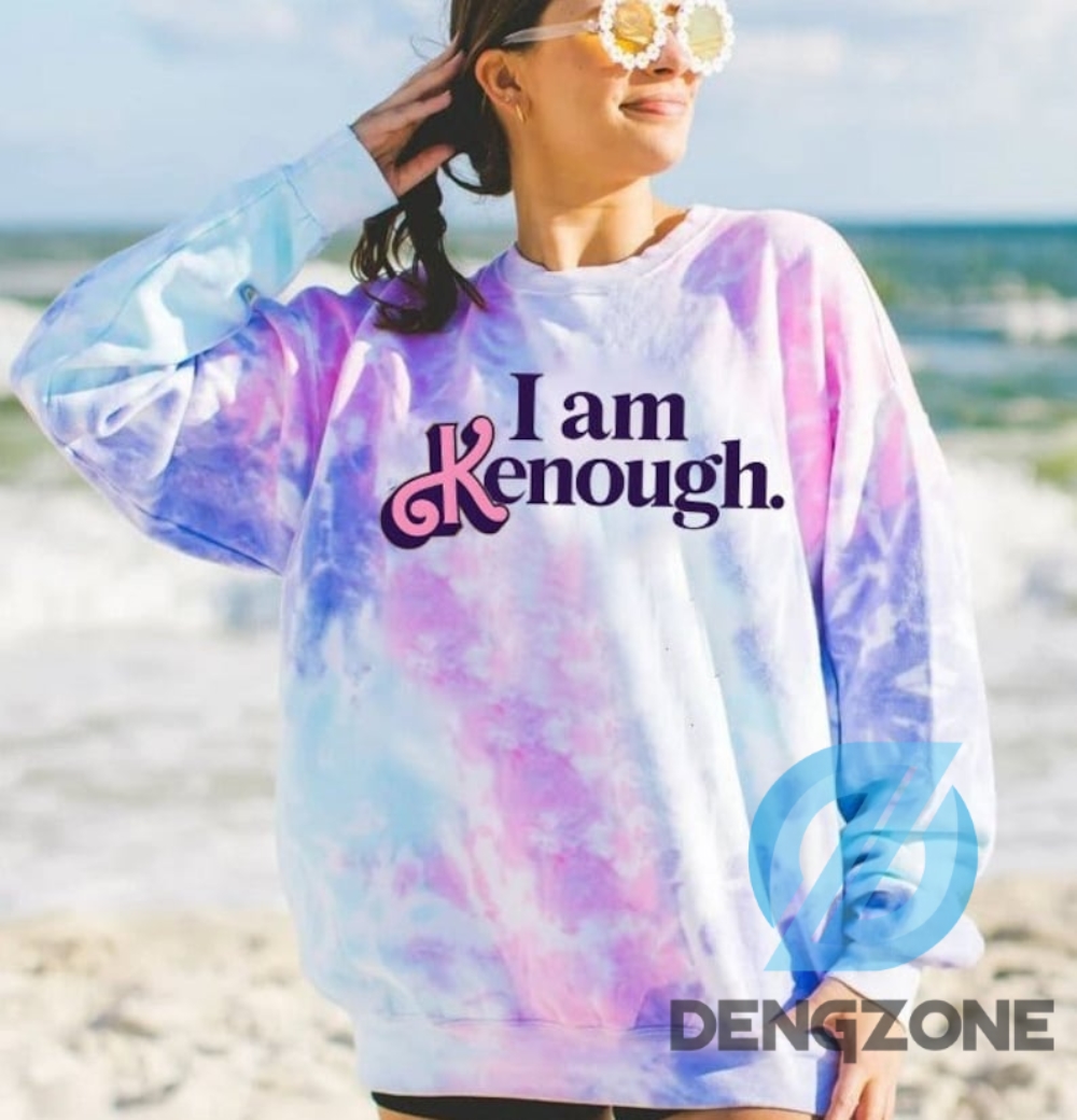 3D Style I Am Kenough Unisex Sweatshirt I Am Kenough Cotton Candy Color 3D All Over Printed Shirt Hoodie Sweatshirt