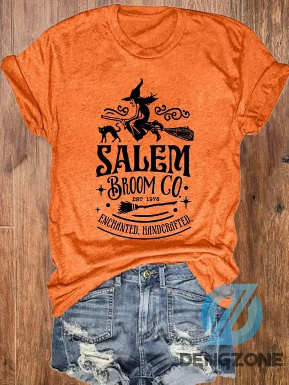 Special Gift Halloween Salem Broom Company Shirt Long Sleeve Hoodie Fall Shirt Halloween Tshirt Witchy Shirt Salem Witch T Shirt Spooky Shirt Halloween Gift