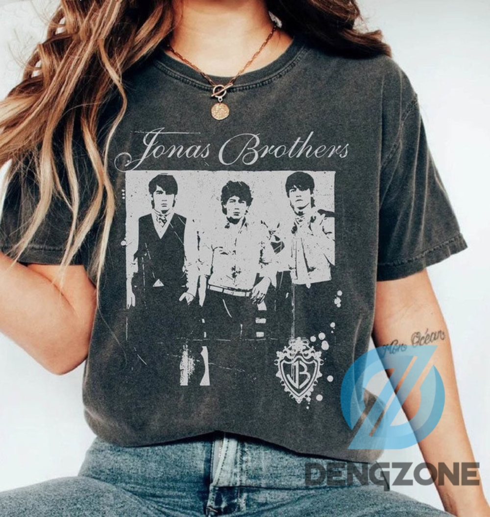 90S Band Jonas Brothers Vintage Shirt Sweatshirt 90S Band Tee Retro Music Fan Gift Vintage Band Tee Music Lover Gift Nostalgic Tshirt Movie Graphic Tee