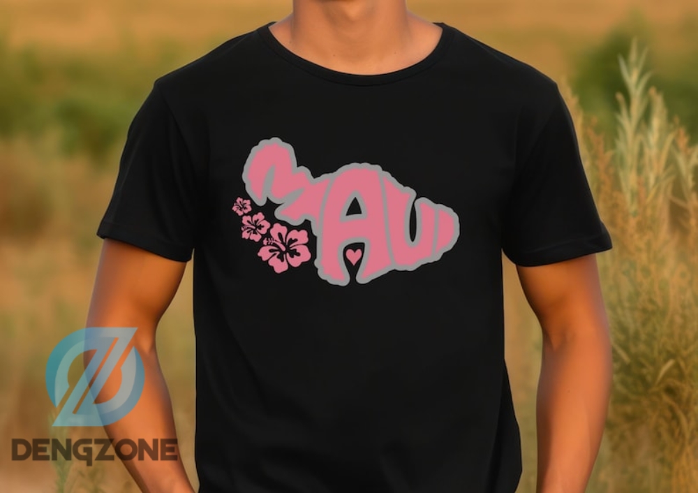 Unisex Pink Maui Shirt Sweater All Profits Donated To Maui Disaster Relief Maui Strong Lahaina Fires Hawaii Shirt